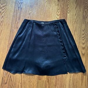 Zara silk skirt
